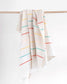 Hand Loomed Beach Towel Striped Throughout