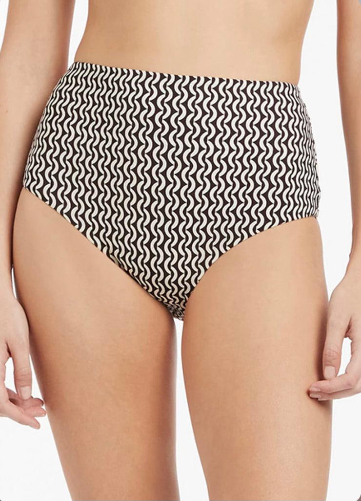 Ipanema High-Waisted Pant - Chocolate (BOTTOMS)