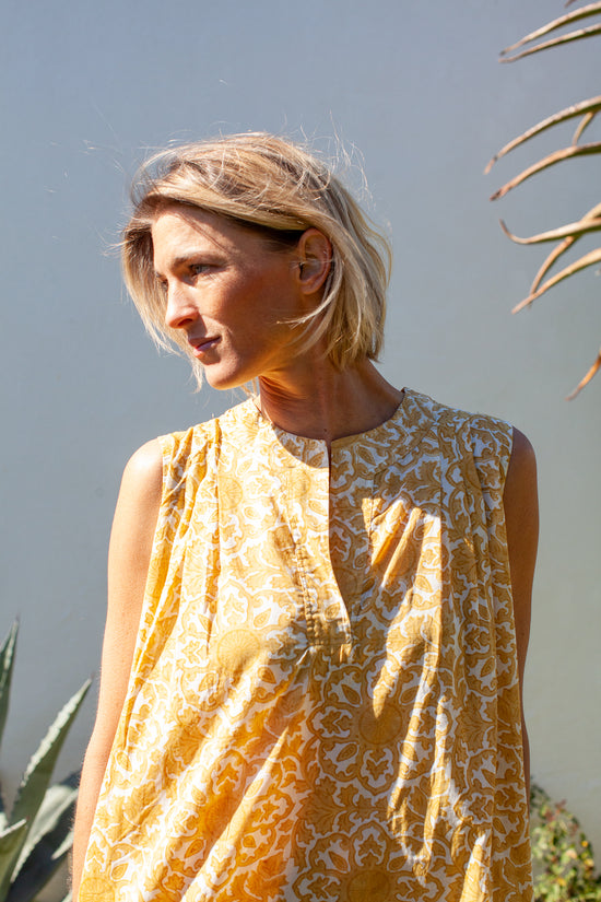 Modeling a Kerry Cassill Dress