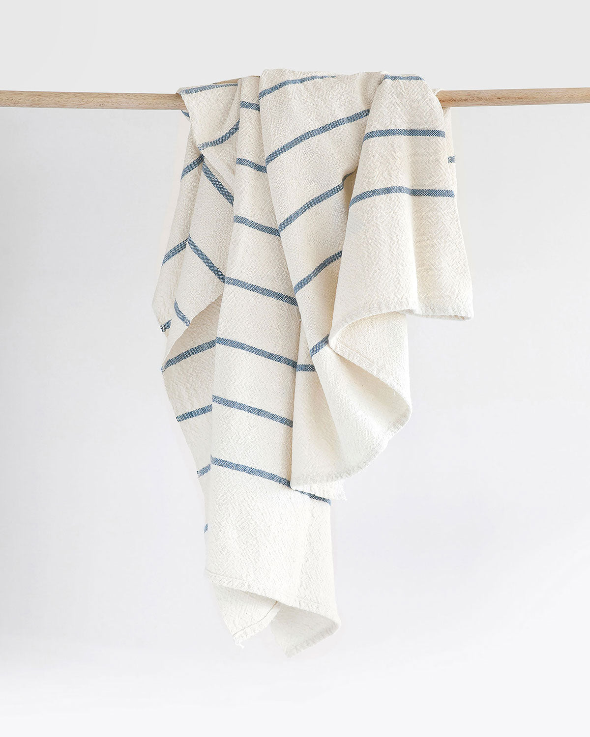 Hand Loomed Beach Towel Striped Throughout