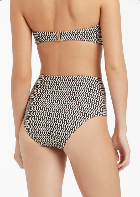 Ipanema High-Waisted Pant - Chocolate (BOTTOMS)